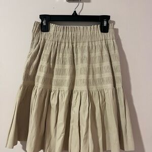 Zara Cream Mini Skirt